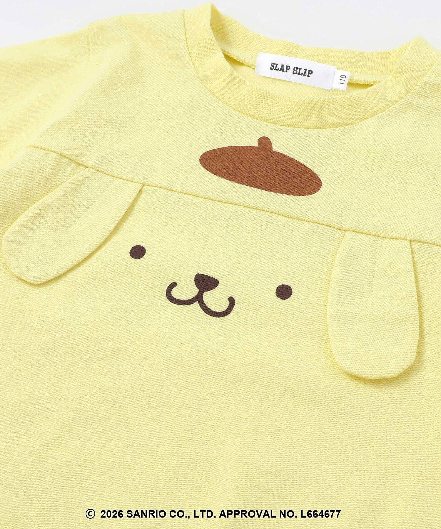 🇯🇵預訂 日本直送🇯🇵Slap Slip x Sanrio系列兩色人物立體耳朵包腹短袖家居服上下套裝