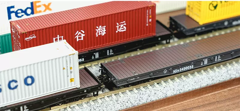 中國鐵路物流運輸NX70多用途平車•長鳴N比例（單節）