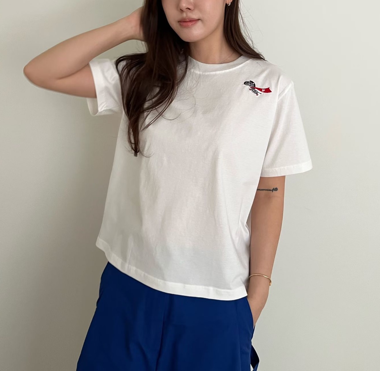 Embroidery 斑馬T恤