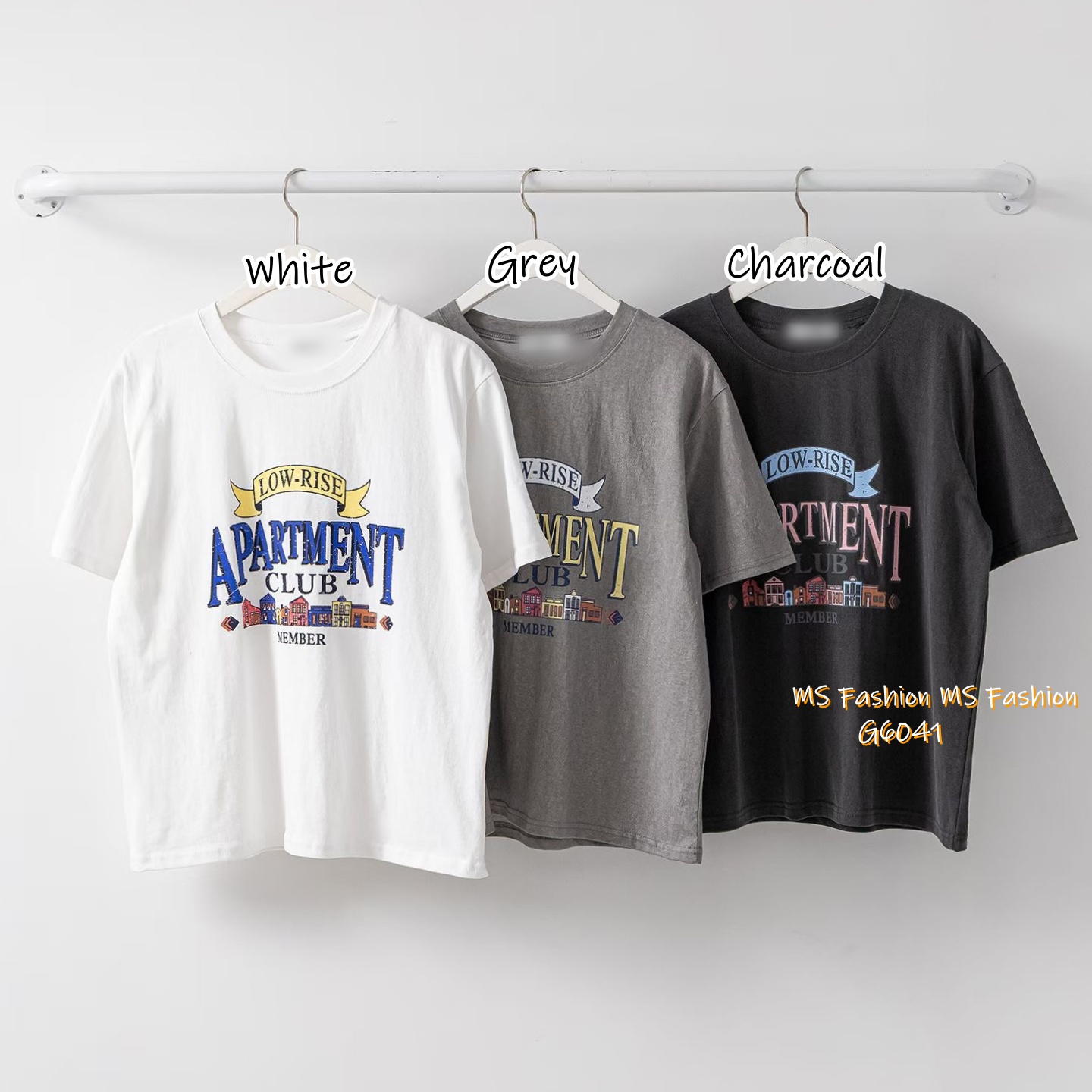 G6041 韓國🇰🇷靚print tee