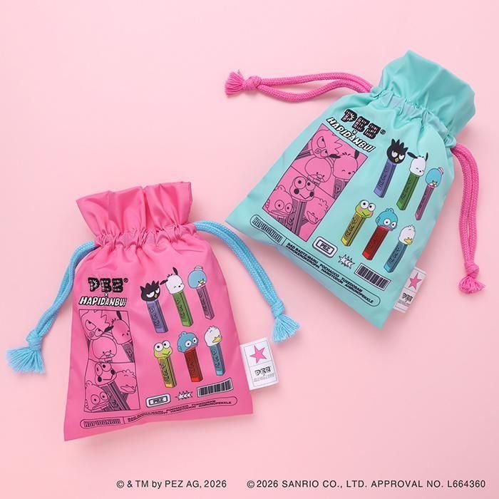 日本預訂📍日本PEZ×HAPIDANBUI得意系列 - 索繩袋
