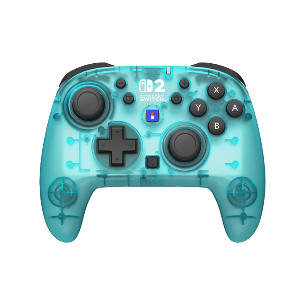 HORI 無線藍牙控制器 TURBO for Nintendo Switch 2 水藍色 NSX-131 香港行貨