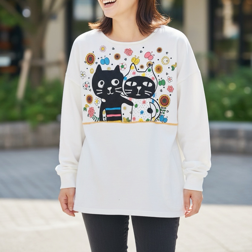 Me&Yo Flower L Tee