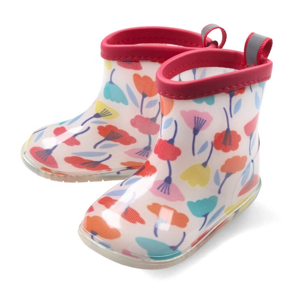 🆕【⭐訂購⭐】🇯🇵日本直送 🌀動物🐻 /櫻桃🍒/恐龍🦖/工程車🚒/花卉💐 兒童雨靴🌀[ELCA-0058][260407]