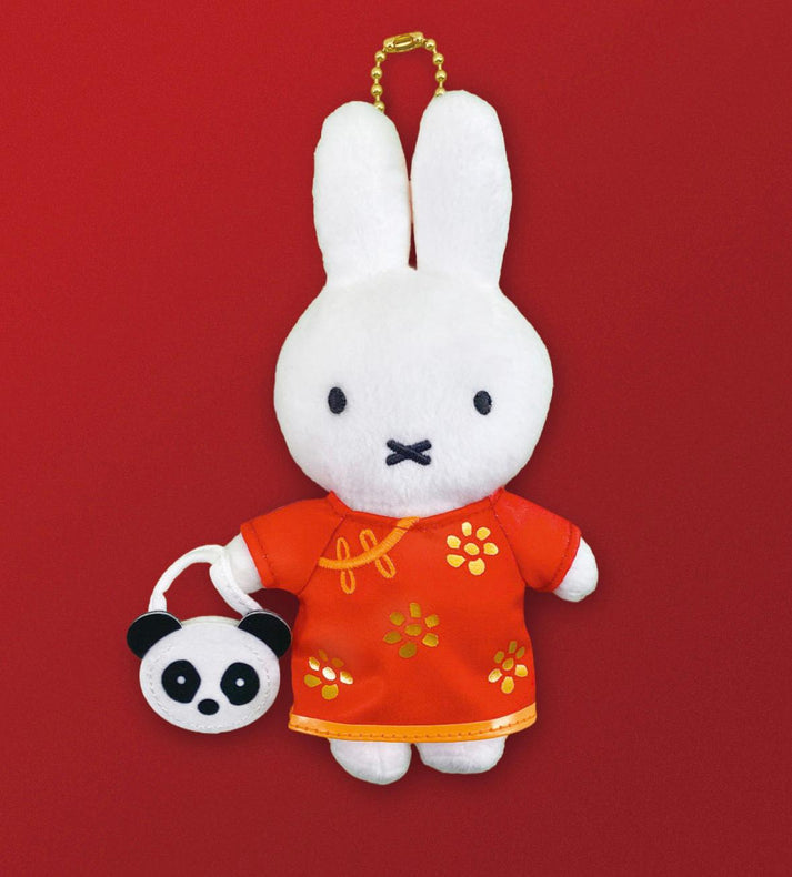 新貨到店 [日本直送] Miffy Style限定 中國風Miffy與熊貓 掛件 last three