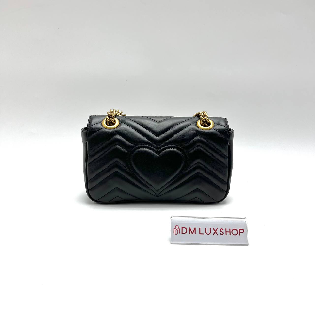 Gucci Marmont Black Mini GHW