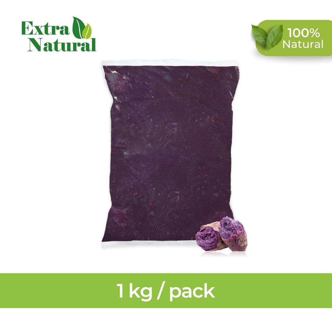 Frozen Purple Sweet Potato Paste [Unsweetened]
