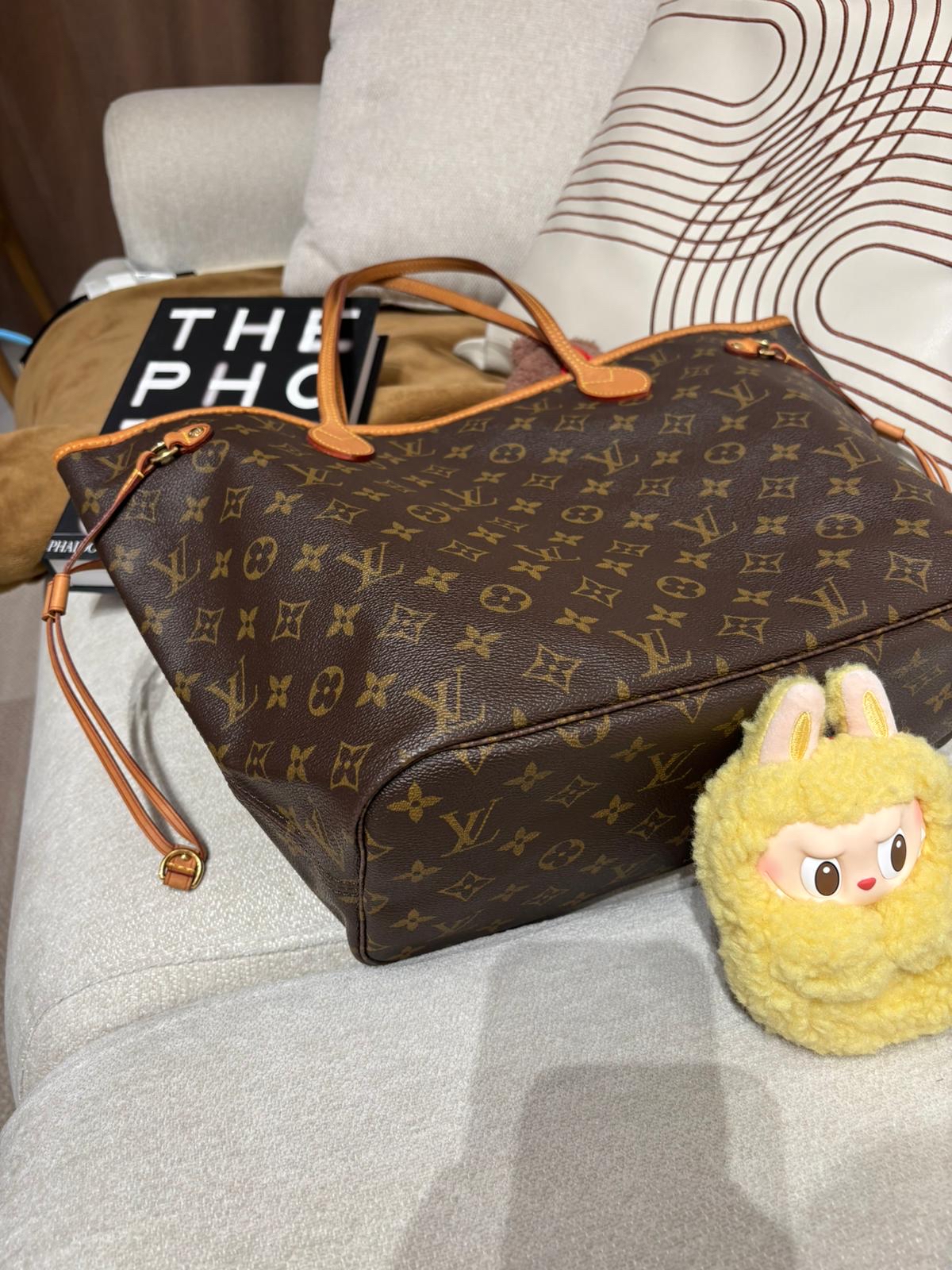LV Neverfull MM Monogram 100%Authentic, 95%New ✅Dust bag
