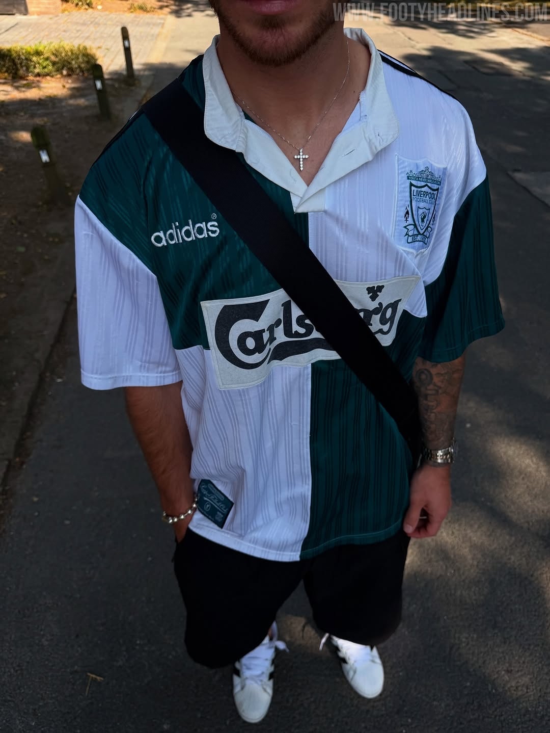 1995-96 利物浦 作客 復刻 球迷版 短袖