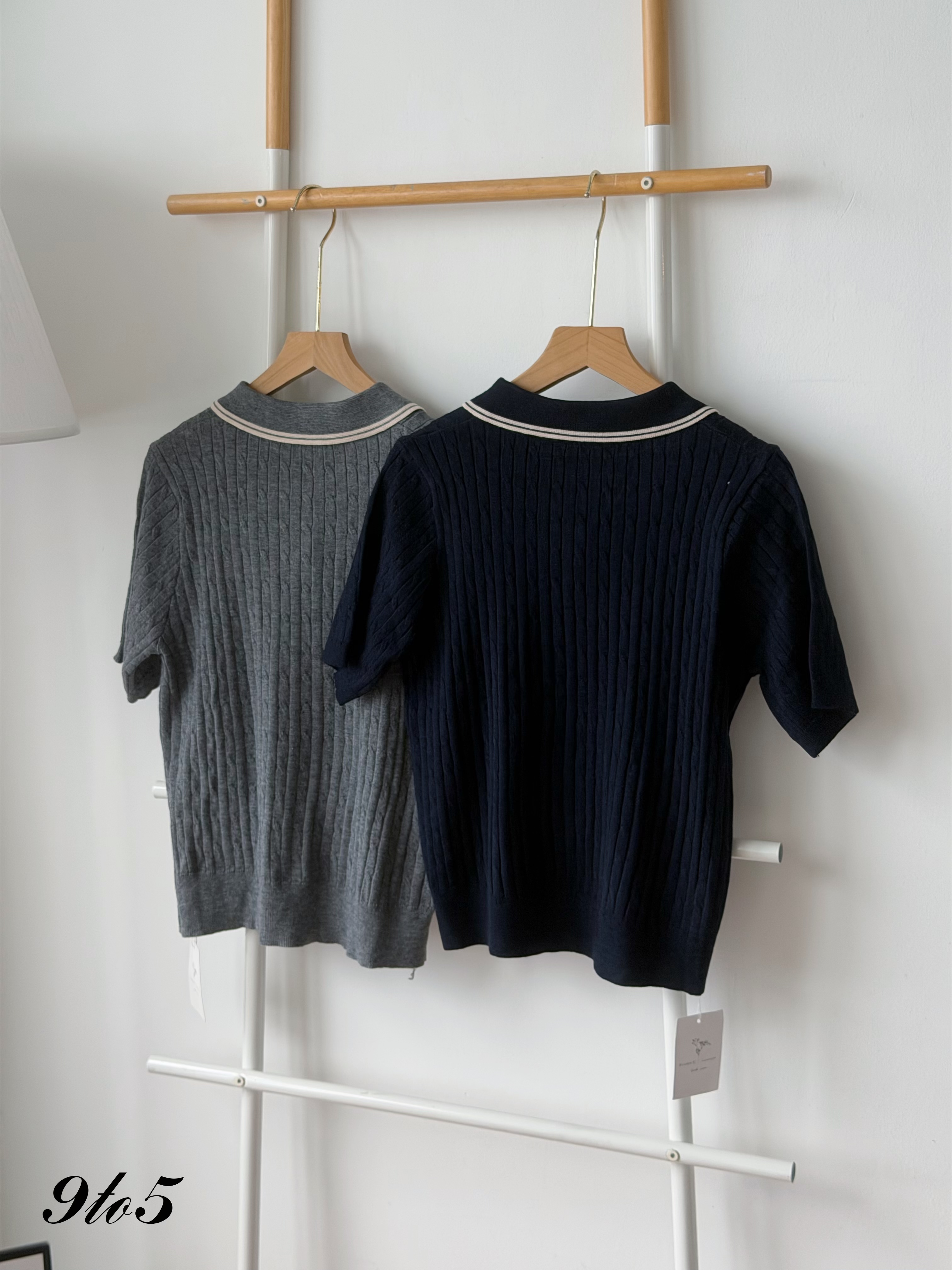 T4500 Knit Polo Top - 3 Colors 