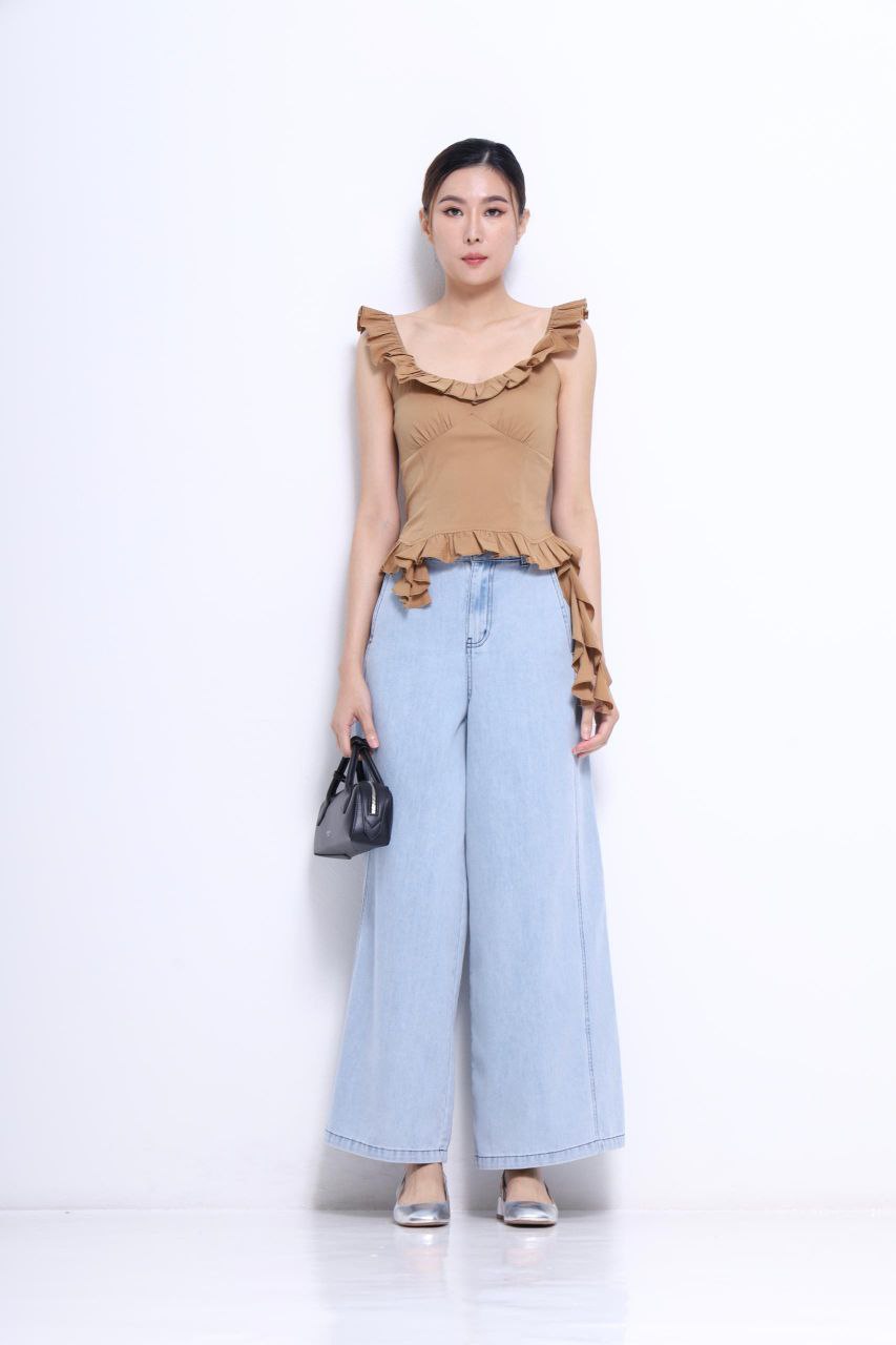 荷叶边上衣 2627