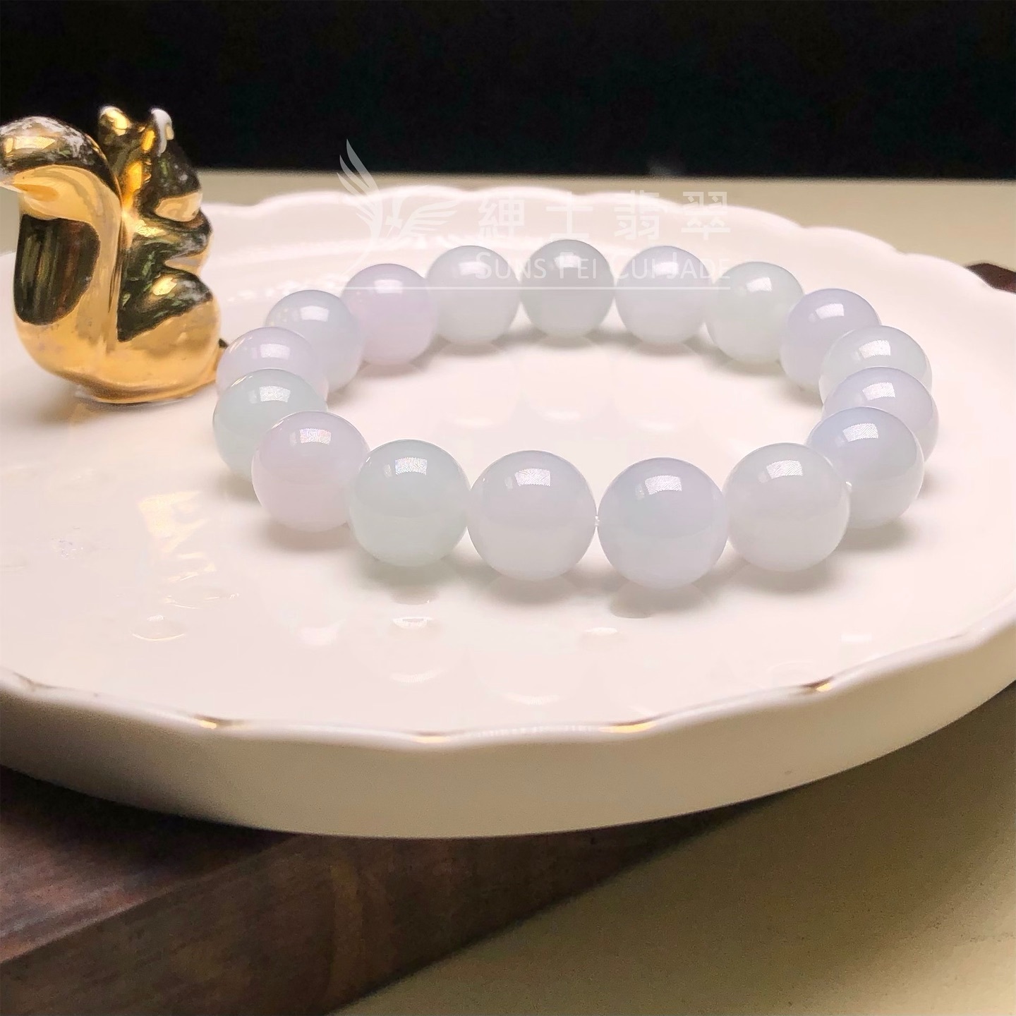 糯化種翡翠手串11.9mm