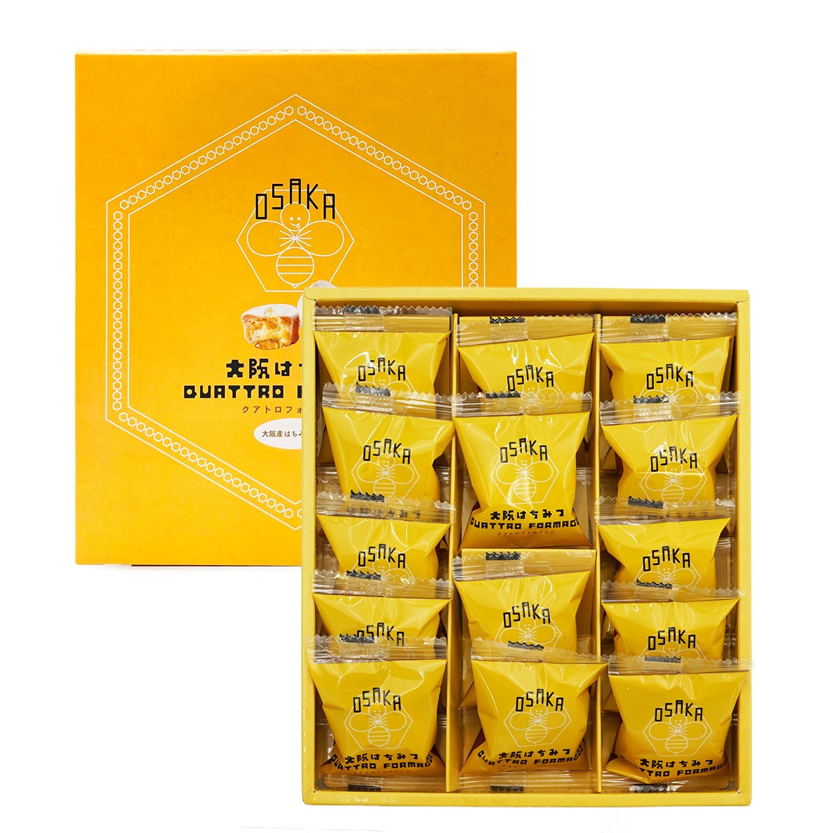 \🎀【預訂】大阪限定 Osaka Honey Quattro Formaggi 14件