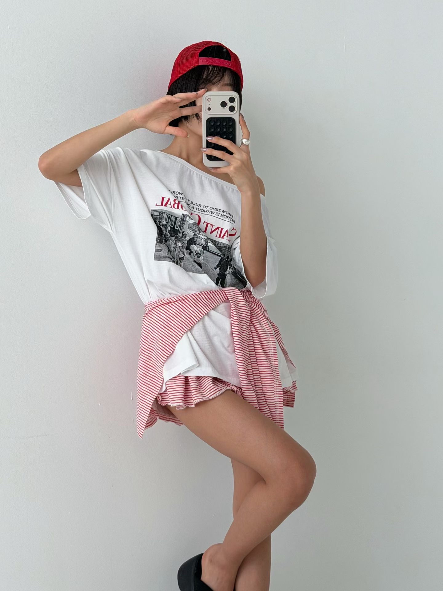 🇰🇷東大門女裝 | stripe shorts