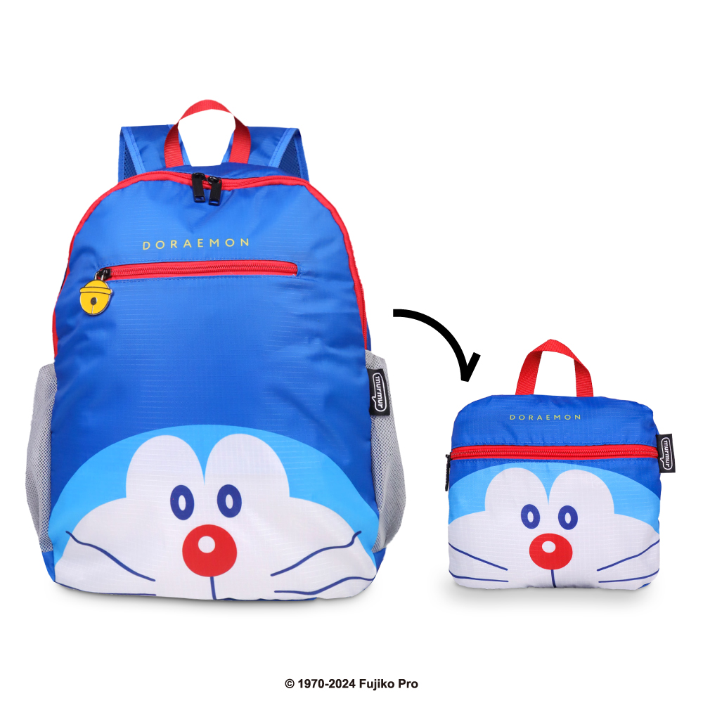 📦訂購 台灣代購 murmur Doraemon 多啦A夢 輕量摺疊書包🎒