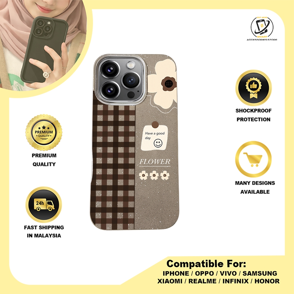 BLING CASE PHONE FOR IPHONE - DESIGN FLOWER G