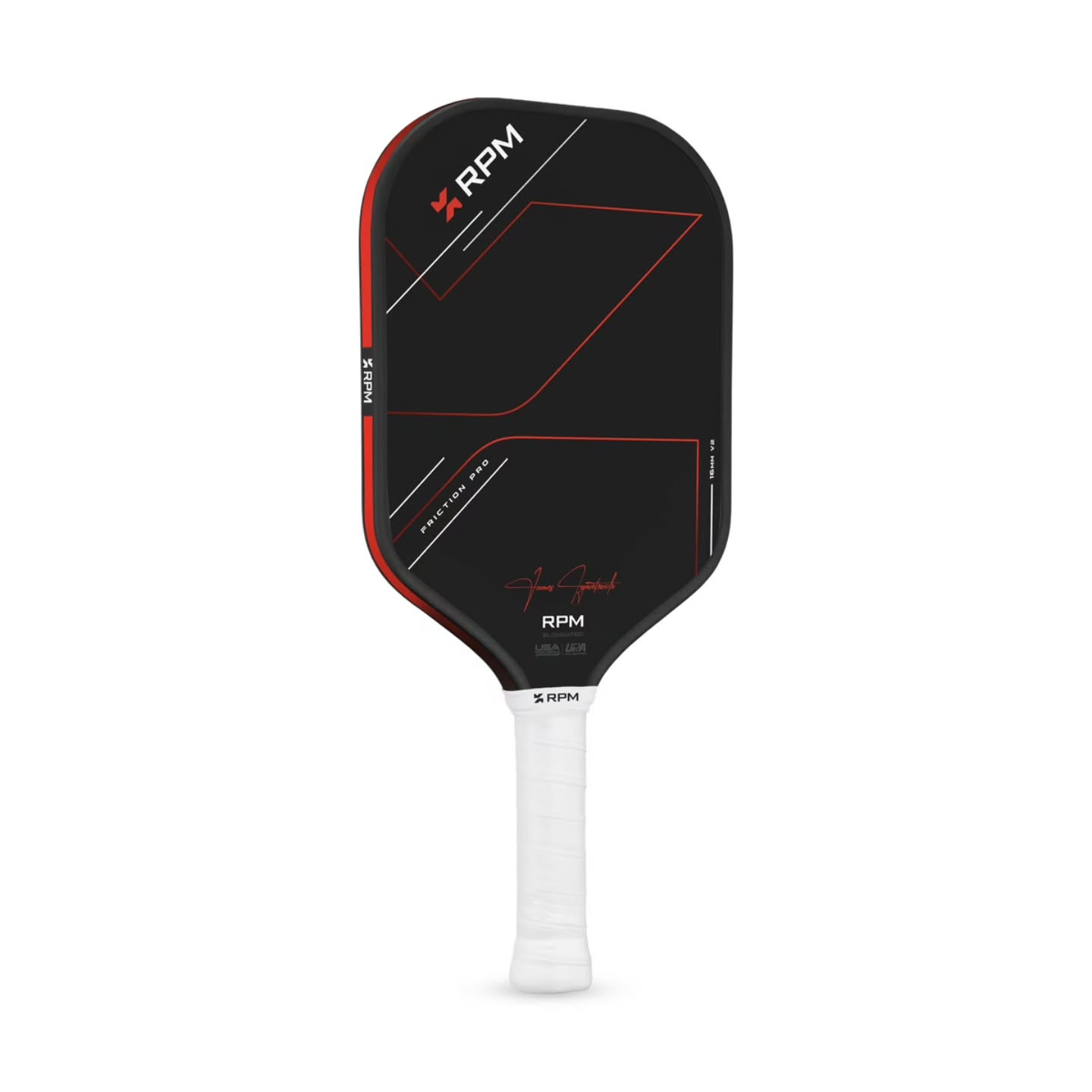 RPM FRICTION PRO 14 / 16MM ELONGATED V2 Pickleball Paddle