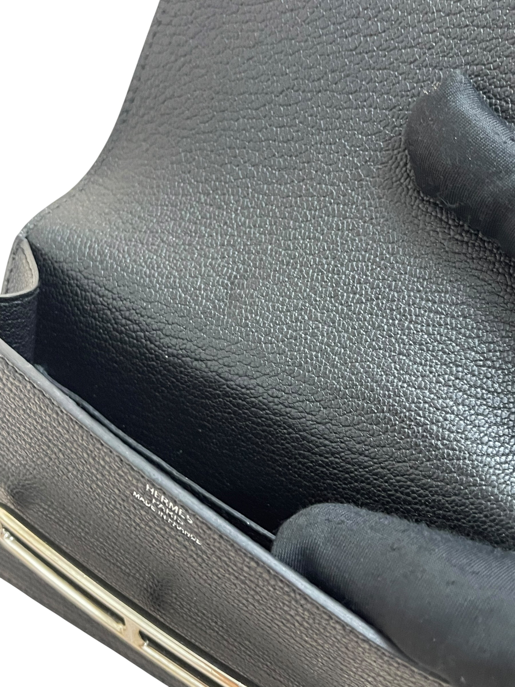 Pre-owned Hermes Roulis Slim Noir Stamp B / Product Code: 062607