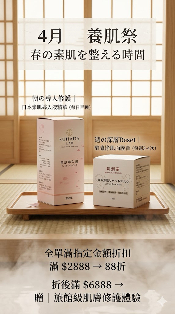 28/4 出貨🚩 「四月👩🏻養肌祭」