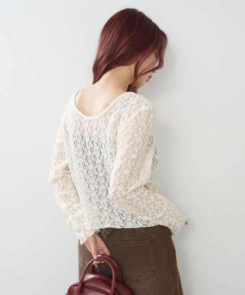 2way lace 短外套