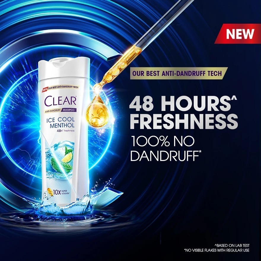 Clear Women Shampoo 170ml - Ice Cool Menthol