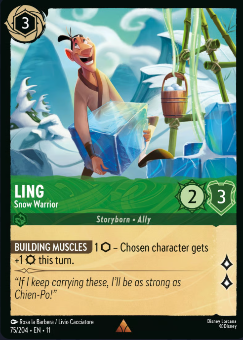 75/204 Ling - Snow Warrior R