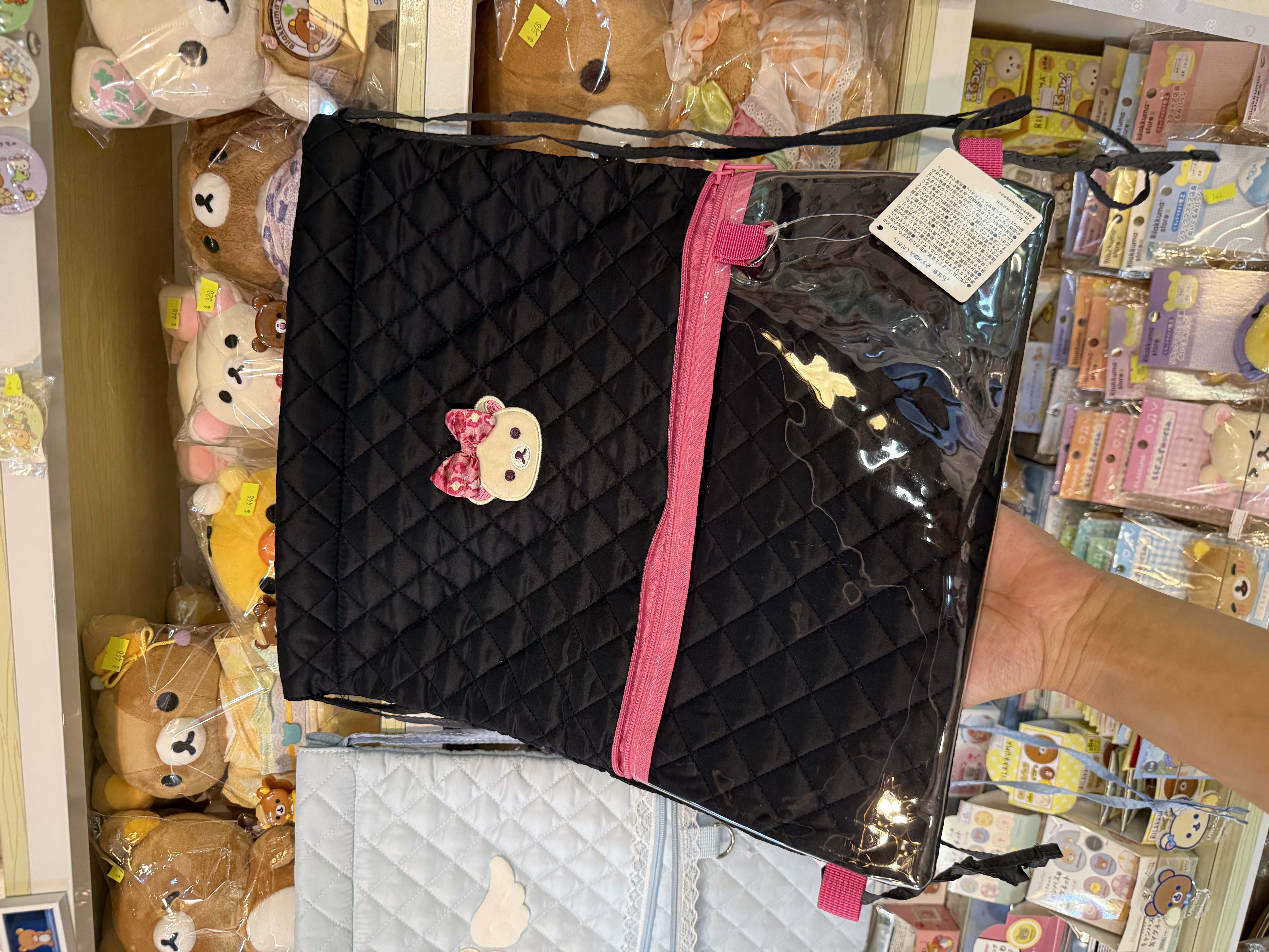 《現貨》全新滿滿小白熊系列輕便索袋背包