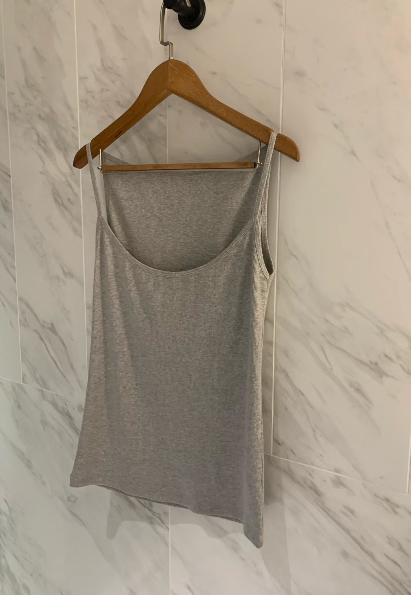 Elegant boat neck U-back cami top