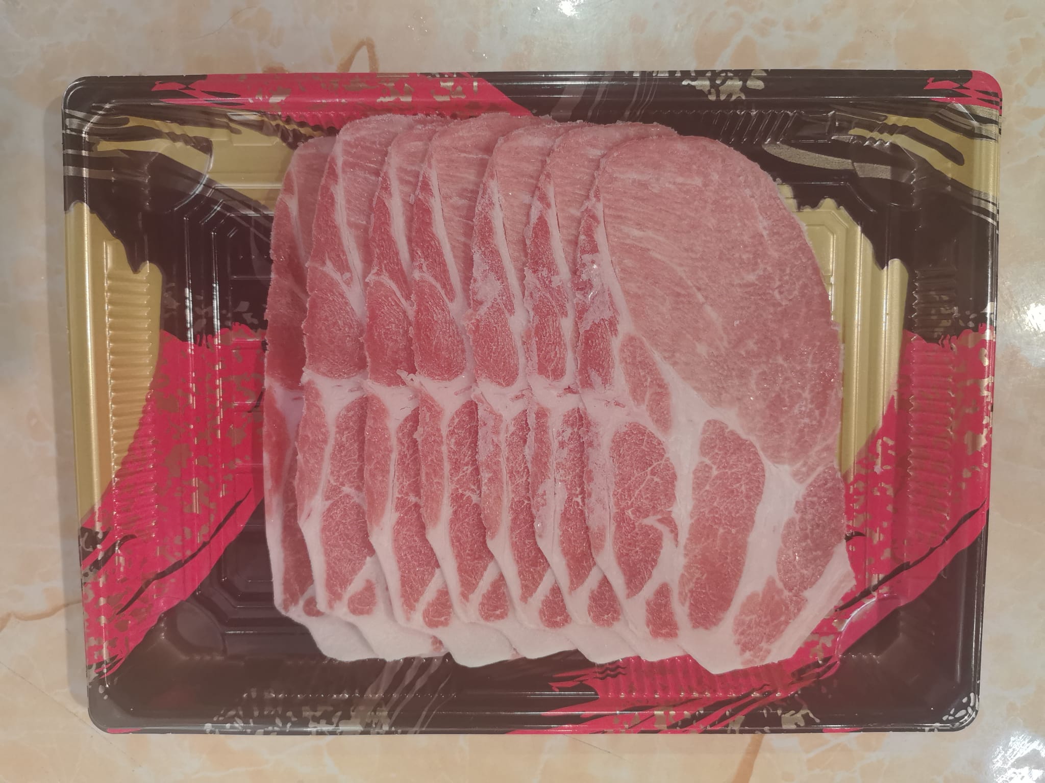 美國黑豚梅肉片