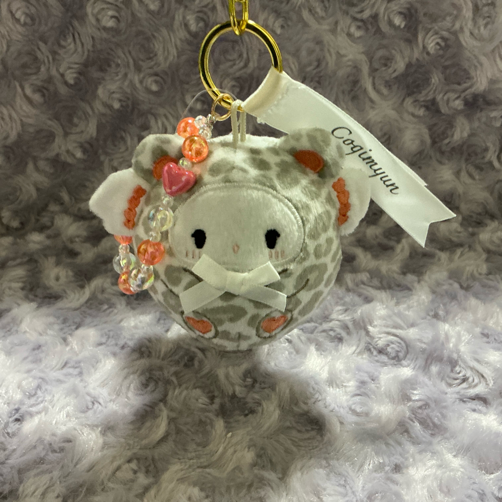 「現貨」Sanrio豹紋不倒翁公仔匙扣