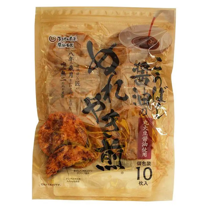 日本直送  香濃醬油口味烤米餅 10片