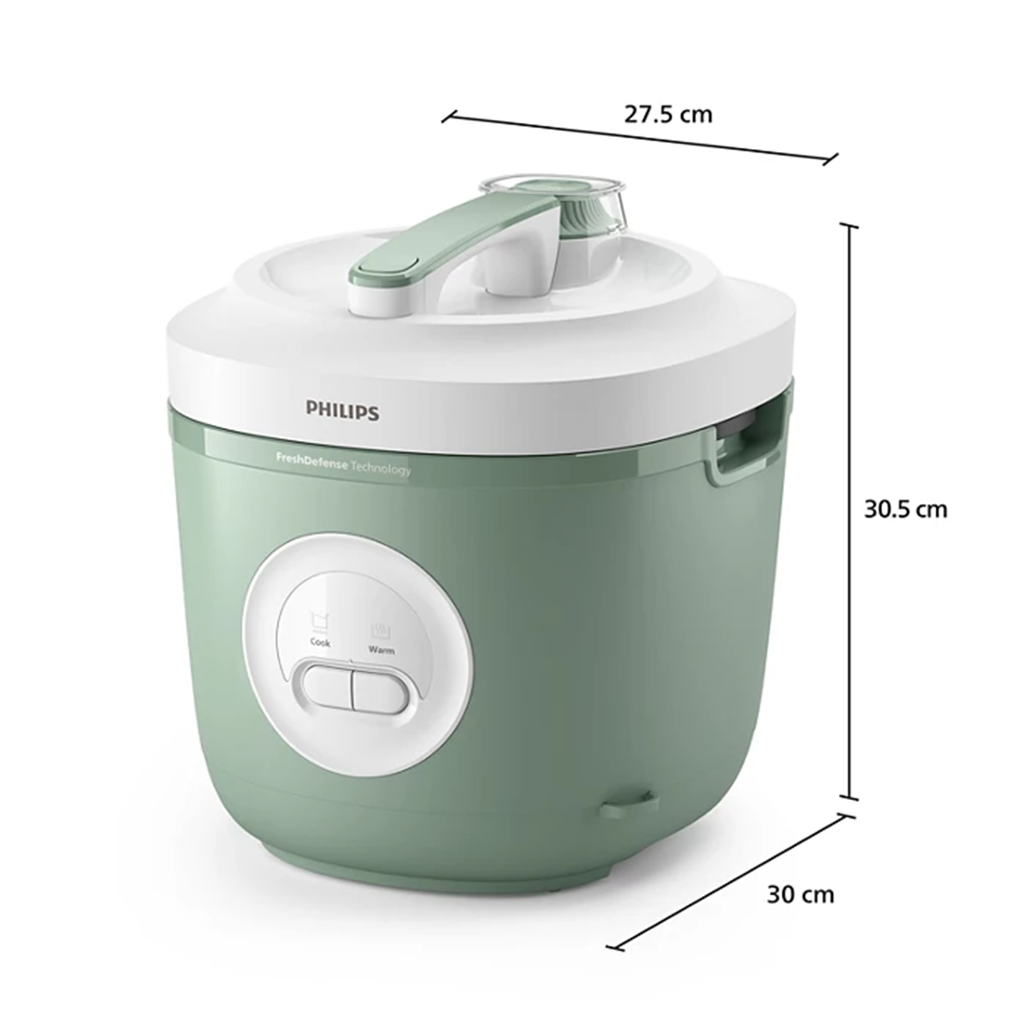 Philips 3000 Series 2.0L Bakuhanseki Inner Pot Rice Cooker (HD3212/32)