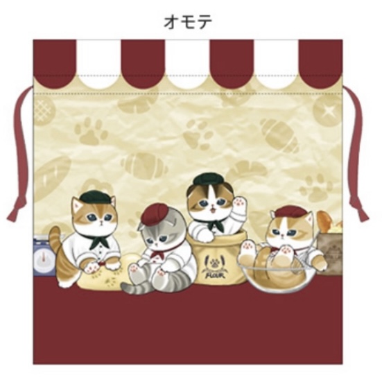 Mofusand 鯊魚貓 索袋｜預訂