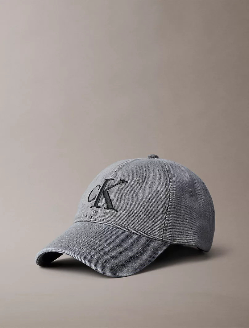 🇺🇸🇨🇦✈️Calvin Klein 灰黑色🩶型格牛仔布🤩男女都啱嘅Cap 🧢 帽現貨😎