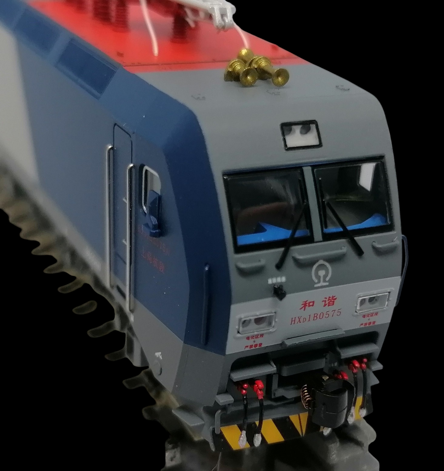 HXD1B中國長鳴N比例和諧電1B火車模型