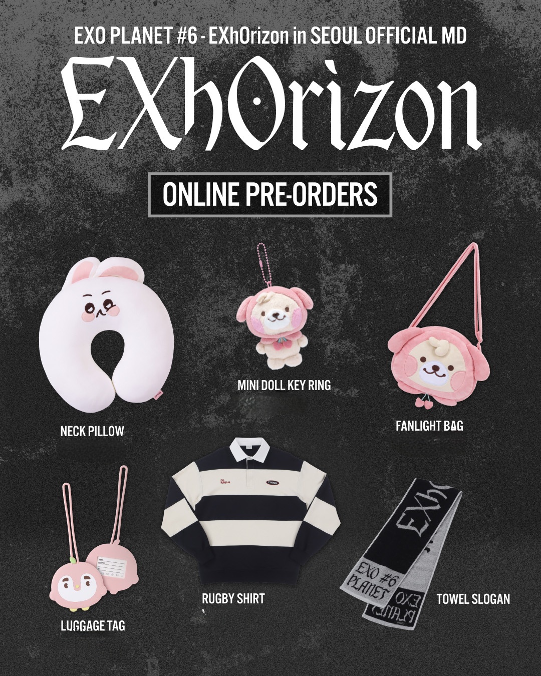 SM TOWN - EXO PLANET #6 EXhOrizon in SEOUL 官方周邊