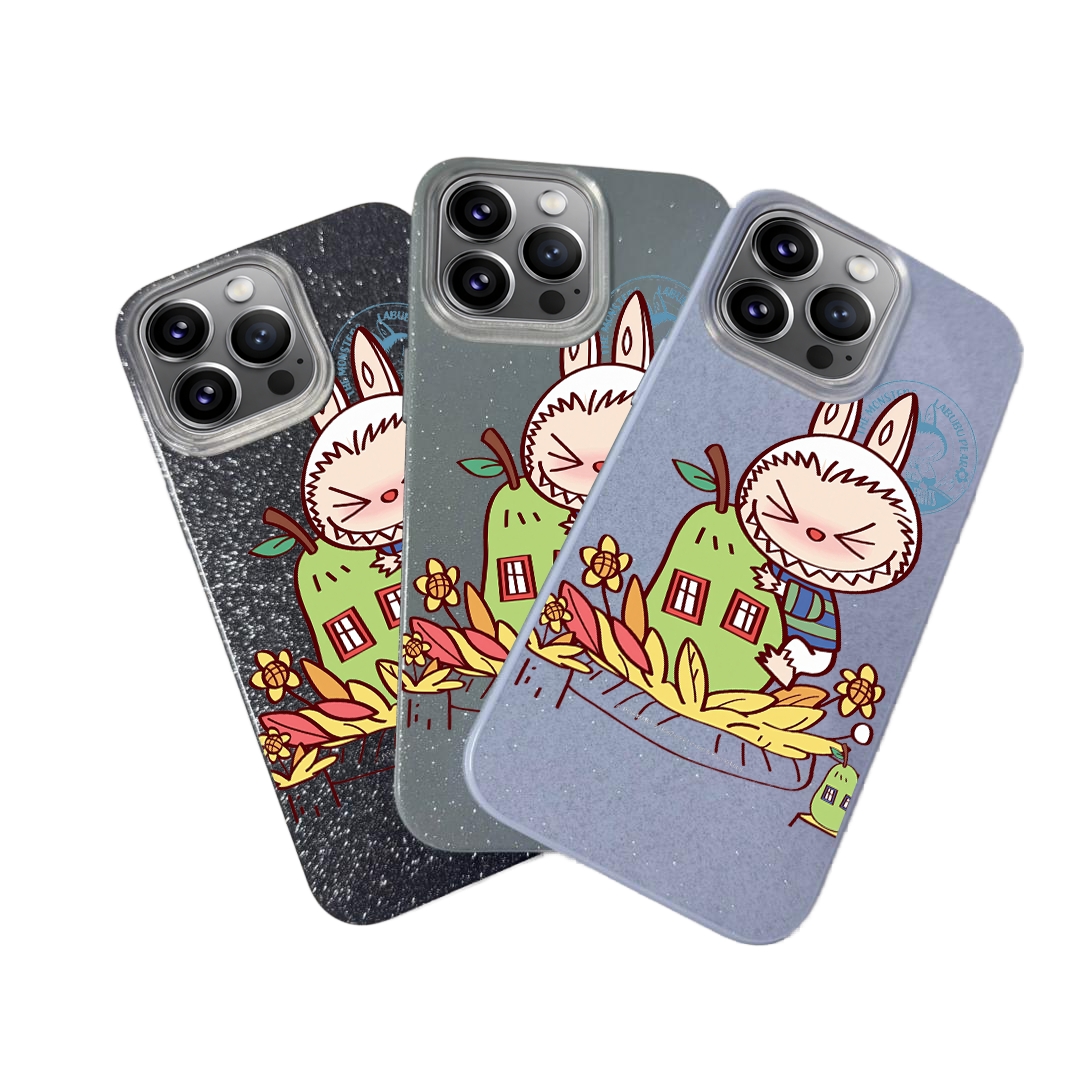 BLING CASE PHONE FOR IPHONE - DESIGN LABUBU A