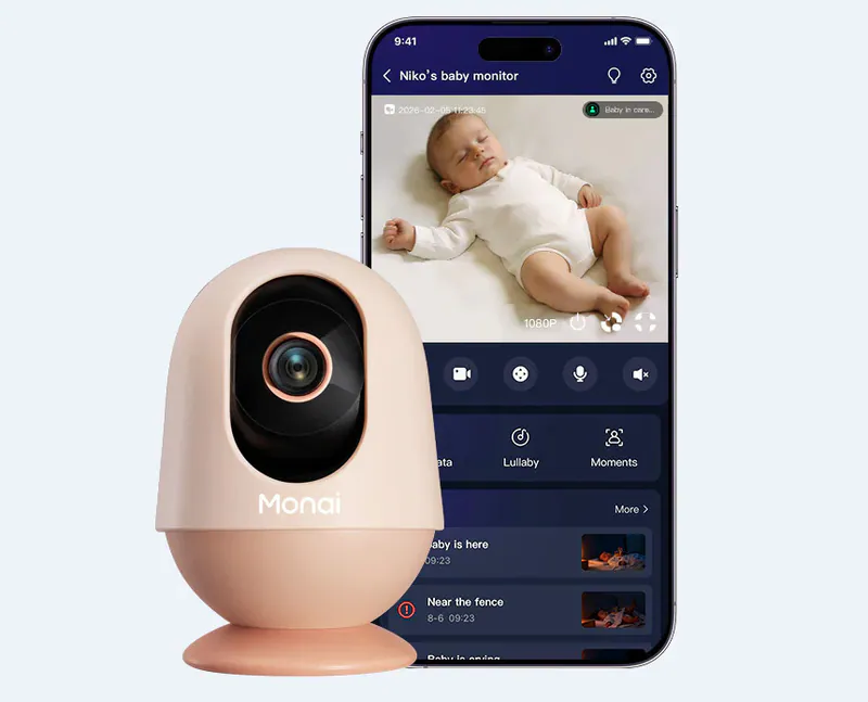 Monai 嬰兒監視器 Pro (連支架套裝)