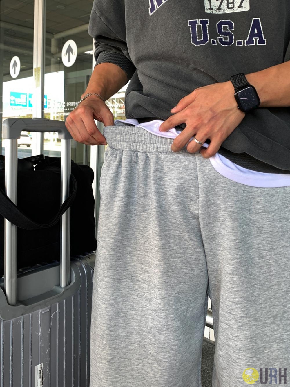 【100%保證韓國直送】Snap Button Bermuda 寬版五分褲 [4 color] RL114431