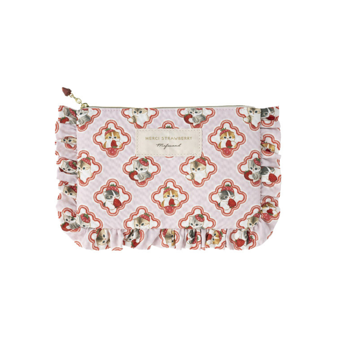 🎀【預訂】 mofusand 草莓🍓系列 Pouch P