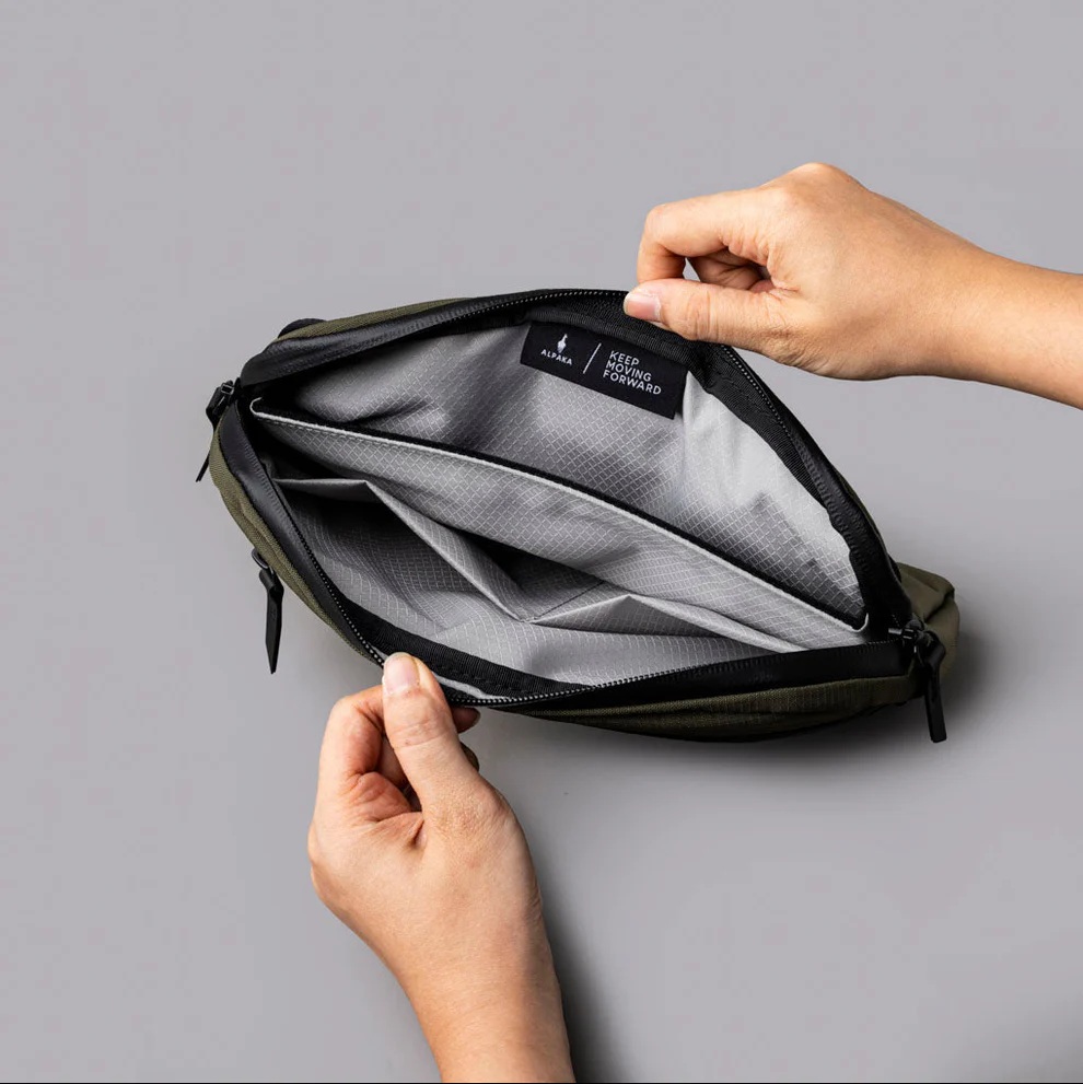 Alpaka Flight Sling 2L V2輕量旅行側肩包-Axoflux 400D(需預訂)