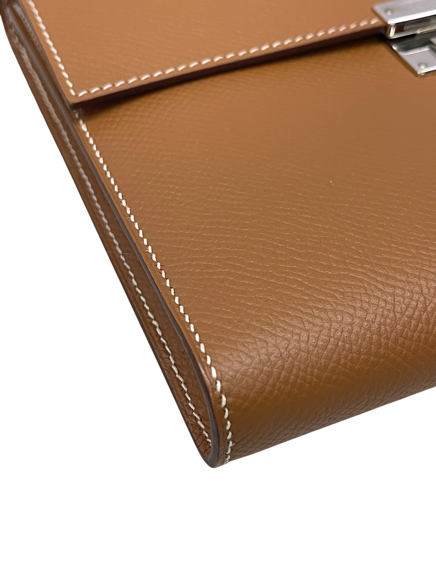 Pre-Owned HERMÉS Clic 16 Wallet On Chain Stamp Z / Product Code: 070613