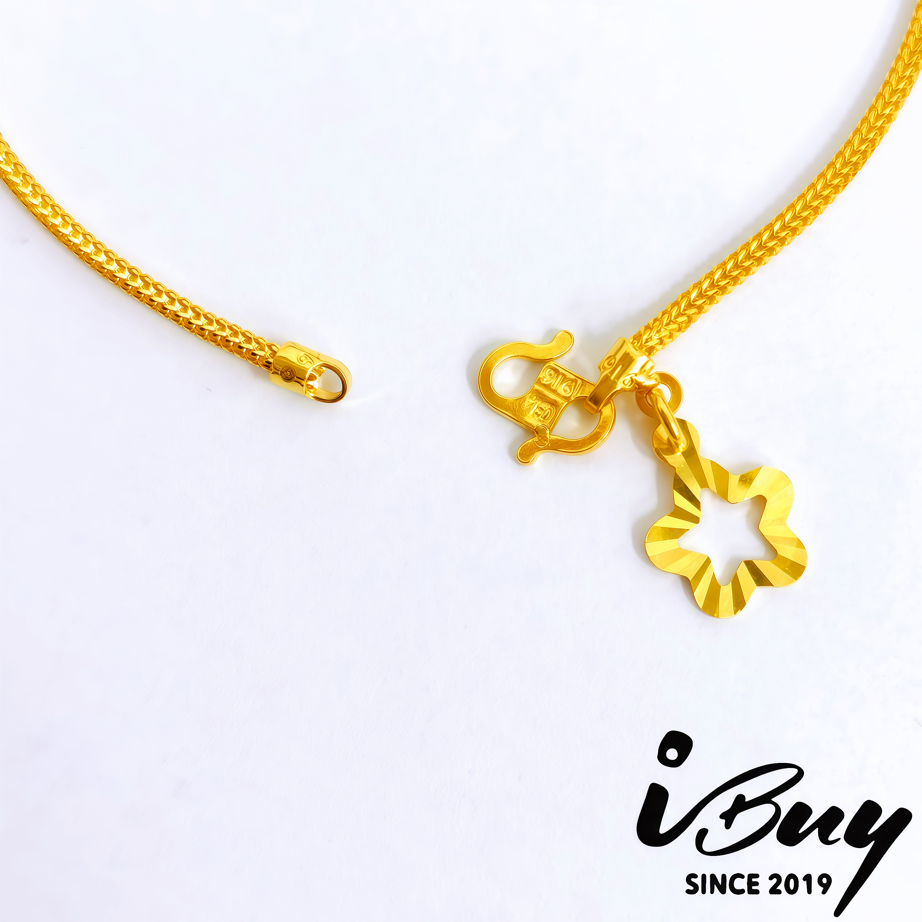 916 GOLD PLAIN DRAGON BRACELET 916 金 龙身手链