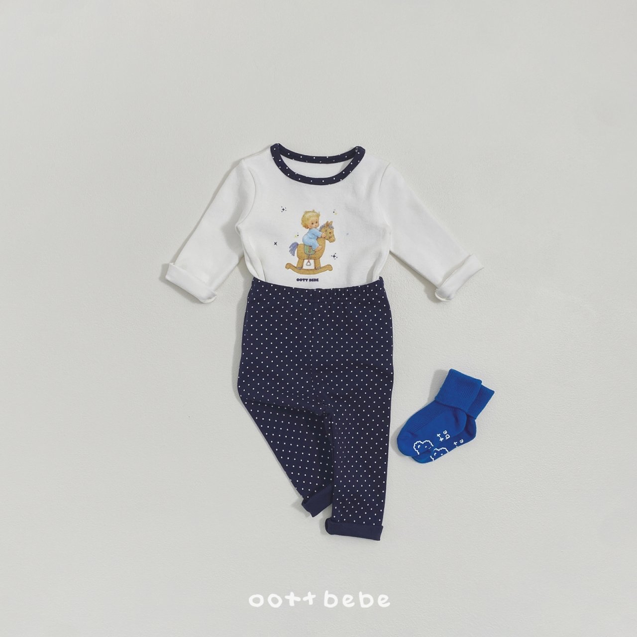 OOTT | 冬季Homewear set(Mint/Navy XL110-120)