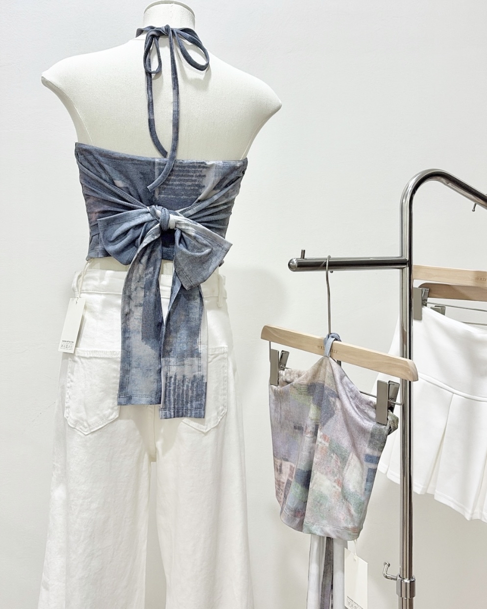 TP411纯欲风绑带抹胸