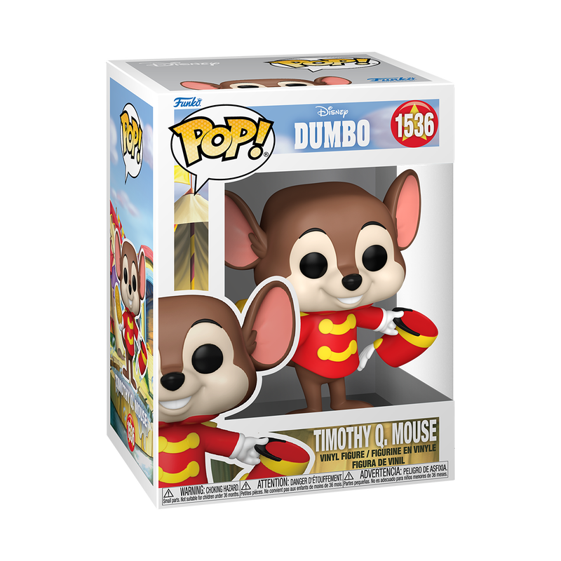 📦訂購 美國代購 Funko POP! Disney Timothy Q. Mouse Figure 小飛象 提摩太 模型