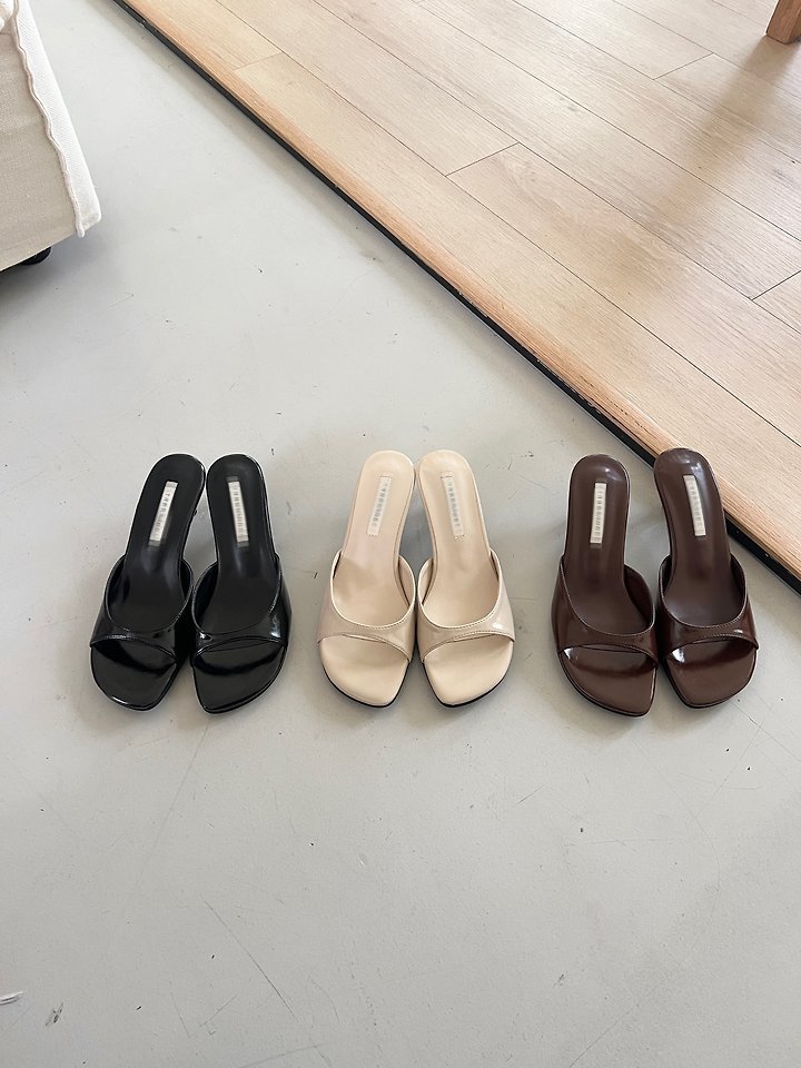 Open-toe Kitten Heels (3 colors)