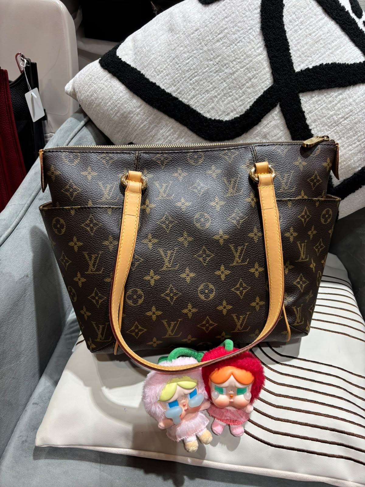 Lv totally pm tote bag 100%Authentic,98%new ✅dust bag