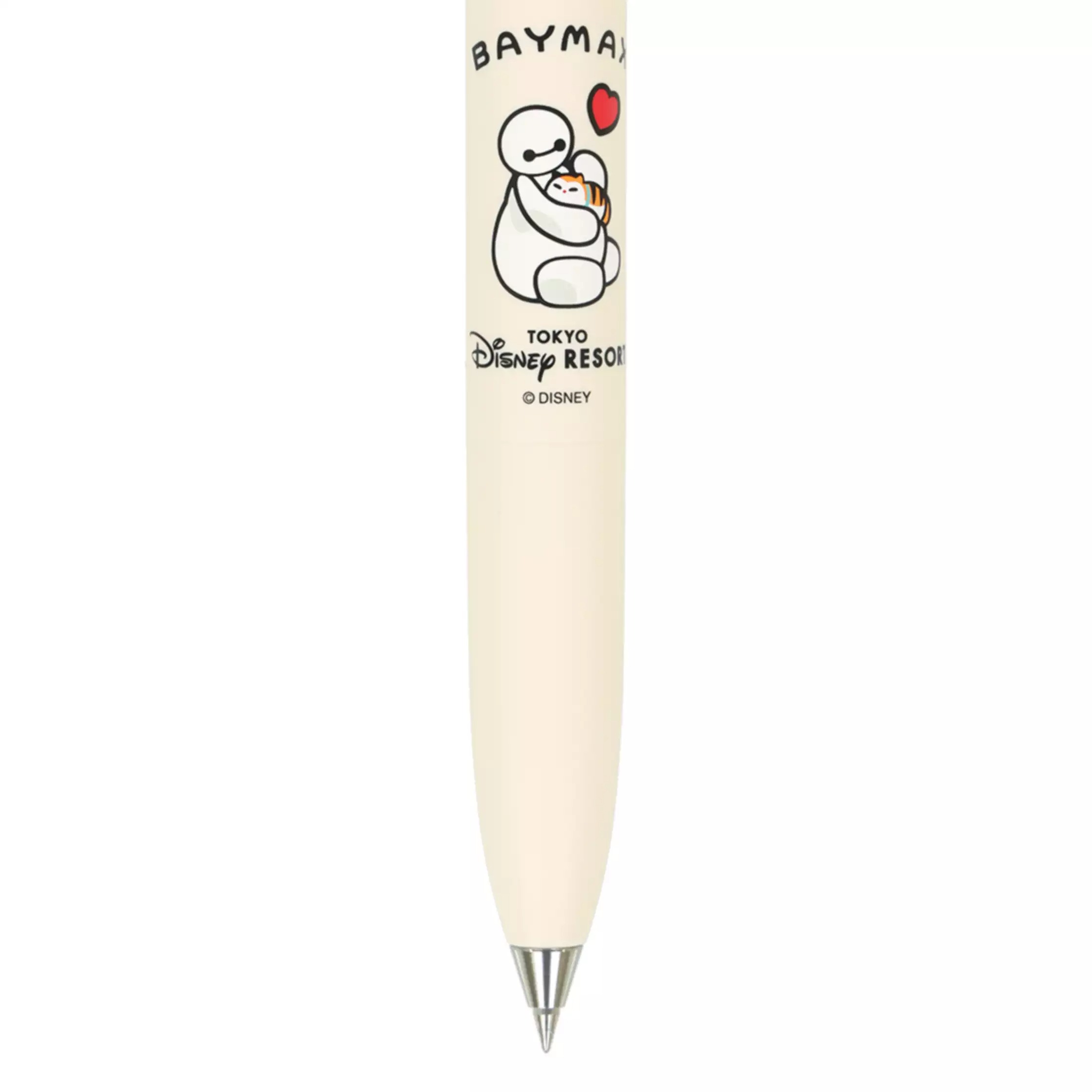 現貨｜【日本 Disney Store 限定】Baymax 大英雄聯盟 日本製 uni-ball one P 0.38mm 黑色 啫喱筆 (077874)