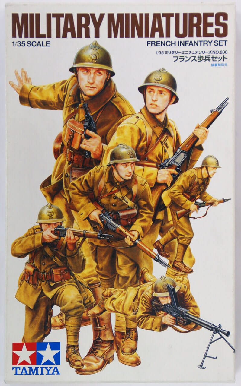 1/35 WWII French Infantry Set